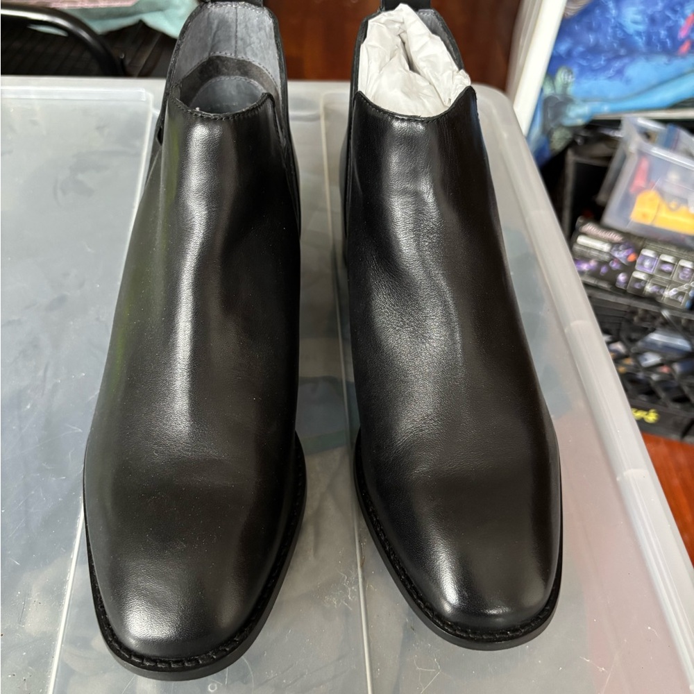 Seychelles Black Ankle Boots Size 8